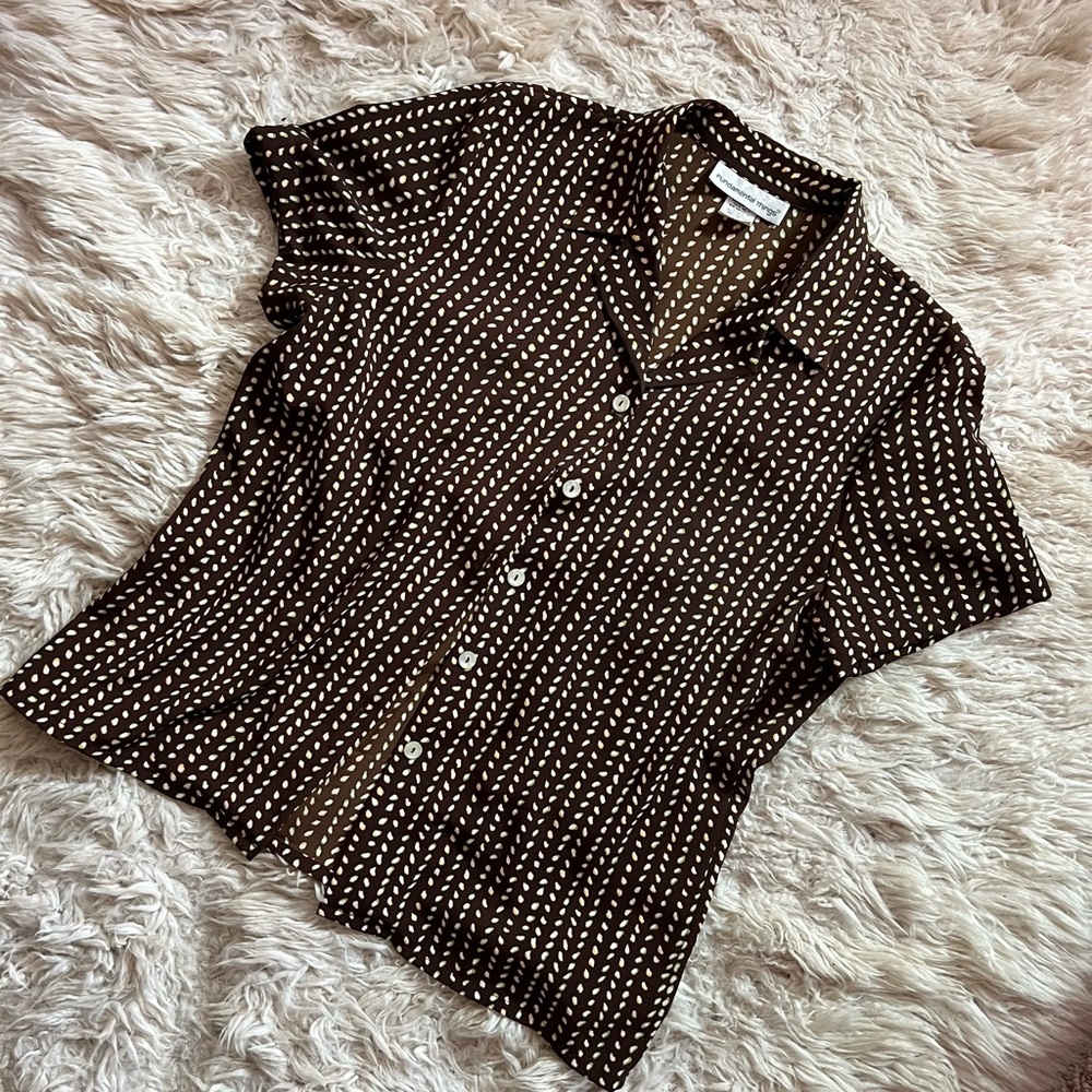 SOLD Brown Pattern Matching Set - Picture 2 of 5